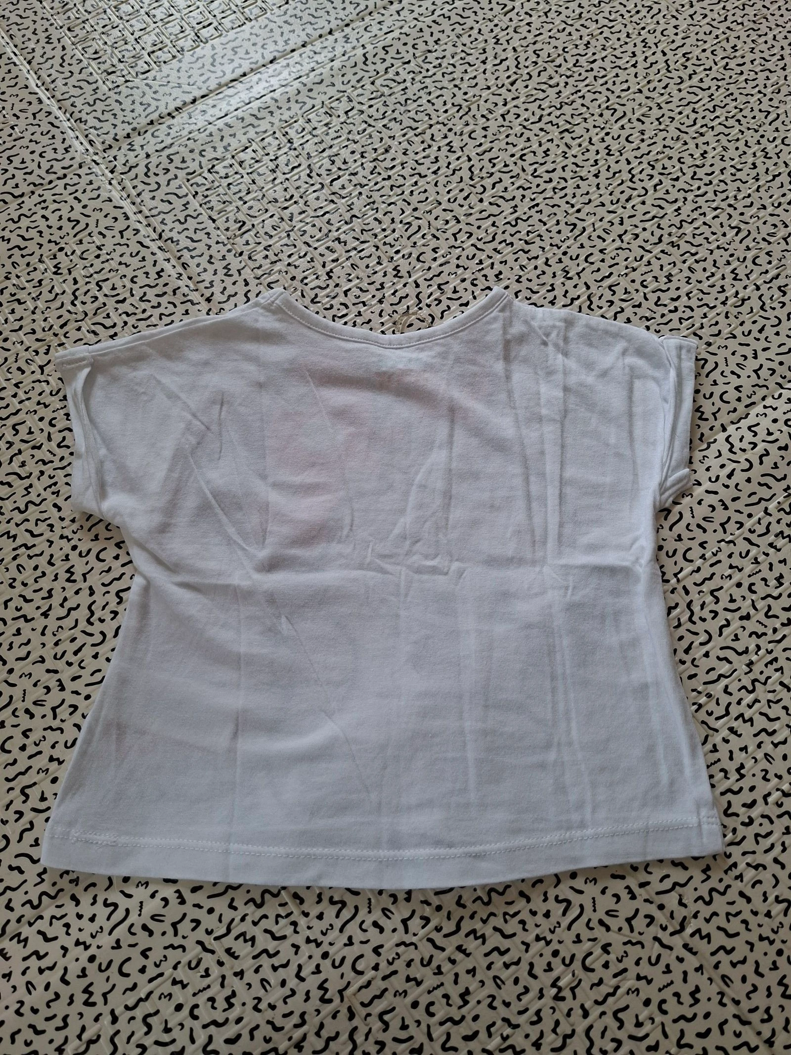 Camiseta Disney Baby Minnie Mouse blanca « Super Cute » 9 meses niña algodón – photo 3